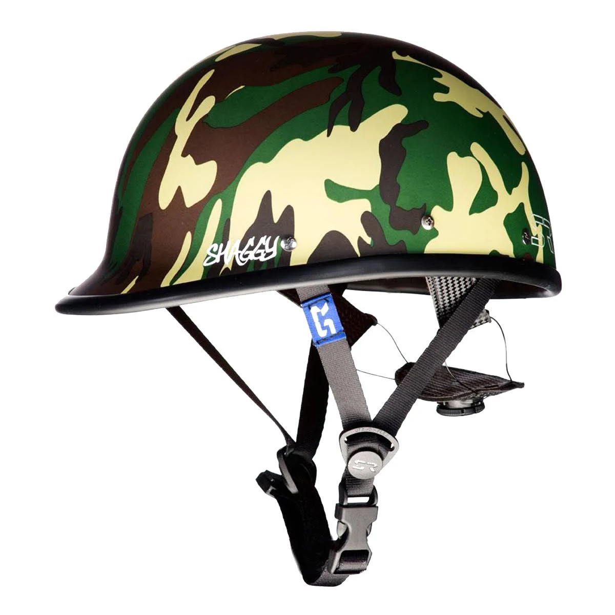Shred Ready Shaggy Le Whitewater Helmet - Camo