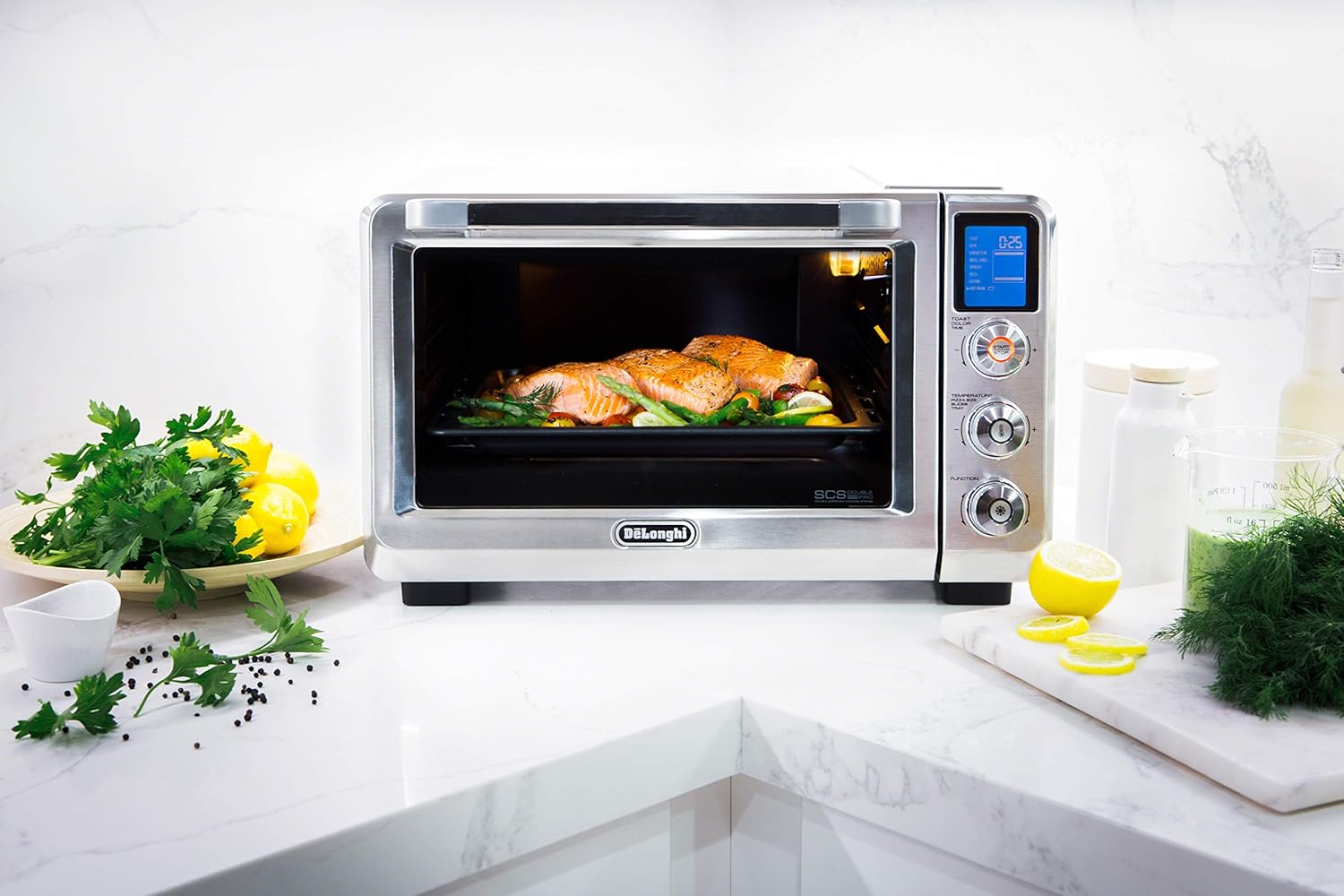 De'Longhi Premium Digital Convection Oven, 24L, Stainless Steel