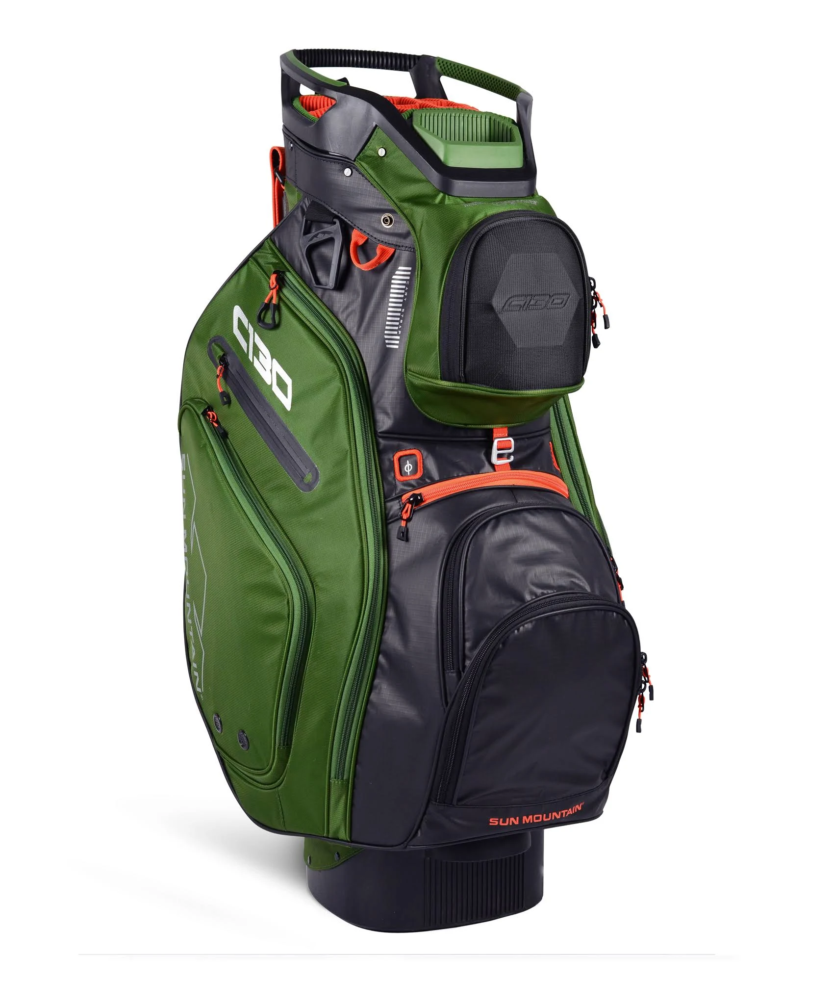 Sun Mountain C-130 Cart Bag 2019 Navy/White/Red