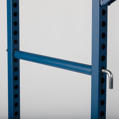 Titan Fitness T-2 Series Short Power Rack, Skinny Pull Up Bar, Pin and Pipe Safeties, Standard J-Hooks