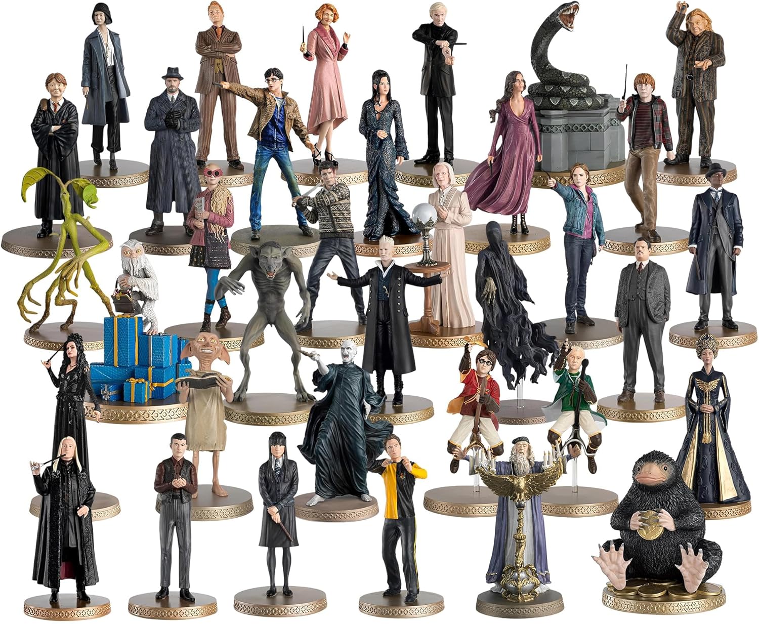 Eaglemoss Harry Potter Wizarding World 1:16 Scale Figure Set of 34