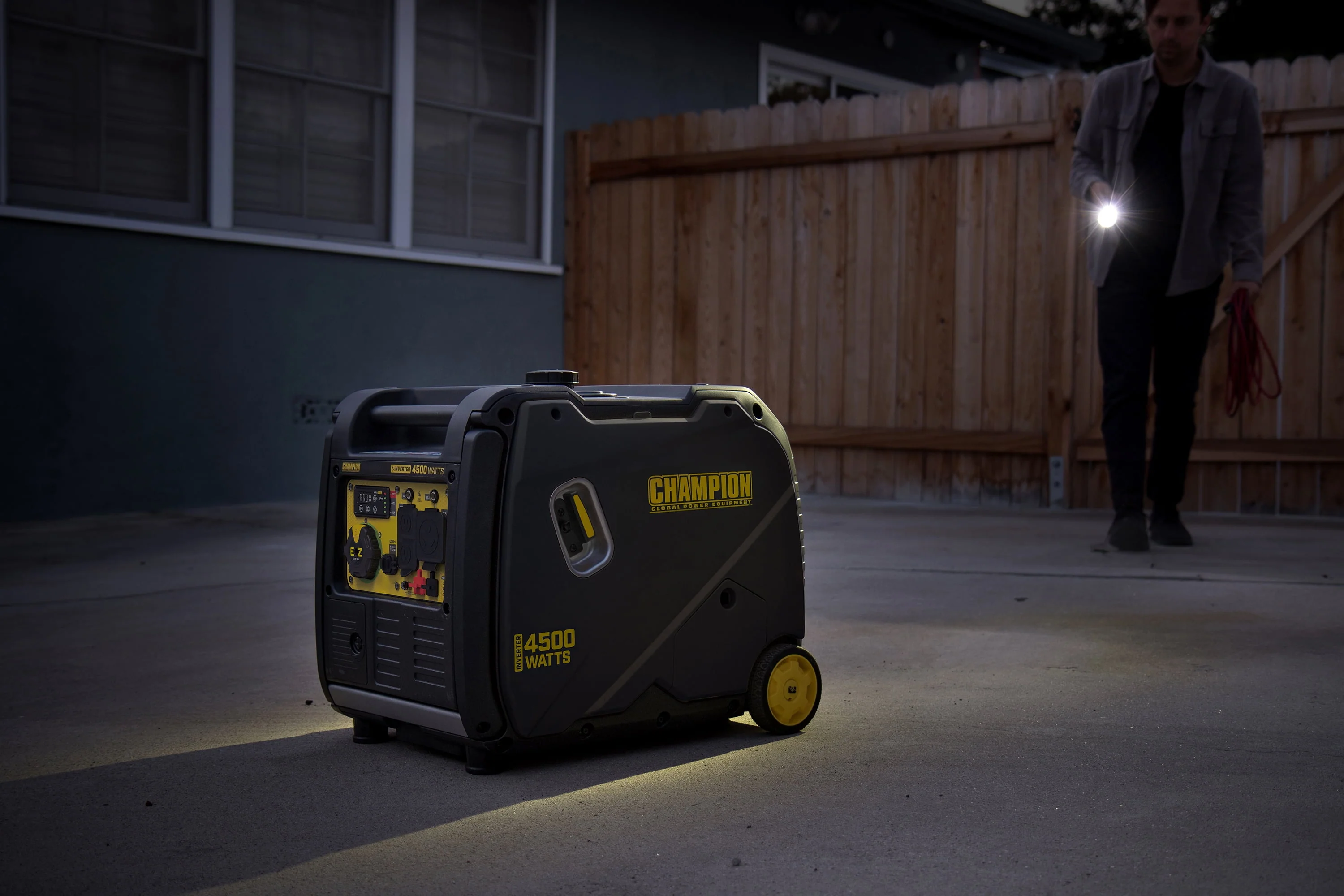 Champion Power Equipment 4500-Watt Portable Inverter Generator