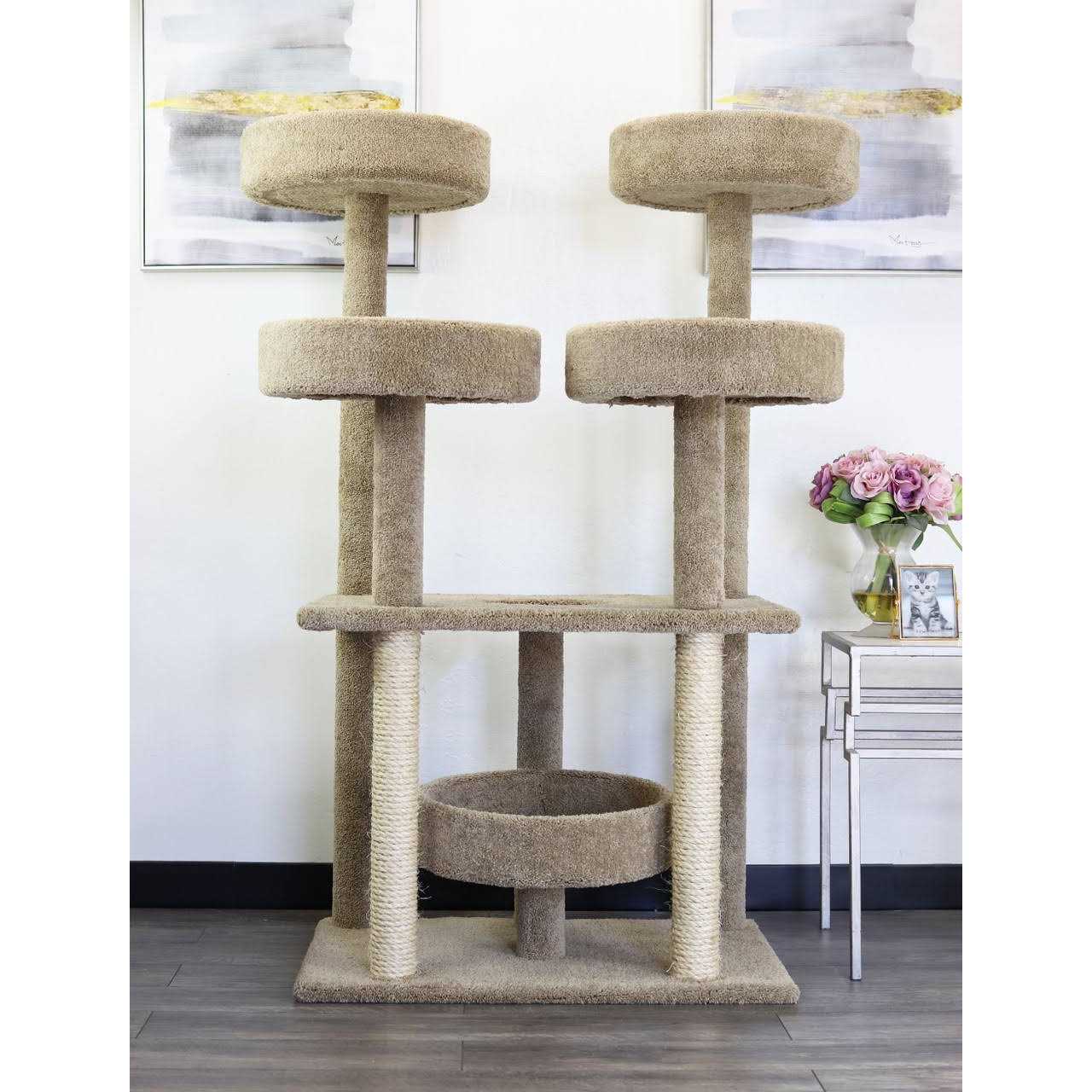 New Cat Condos Spacious Cat Perch for Large Cats - Pet Supplies online store
