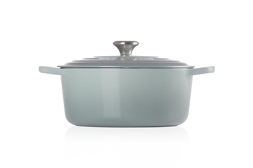 Le Creuset Enameled Cast Iron Signature Round Dutch Oven, 5.5 qt., Cerise