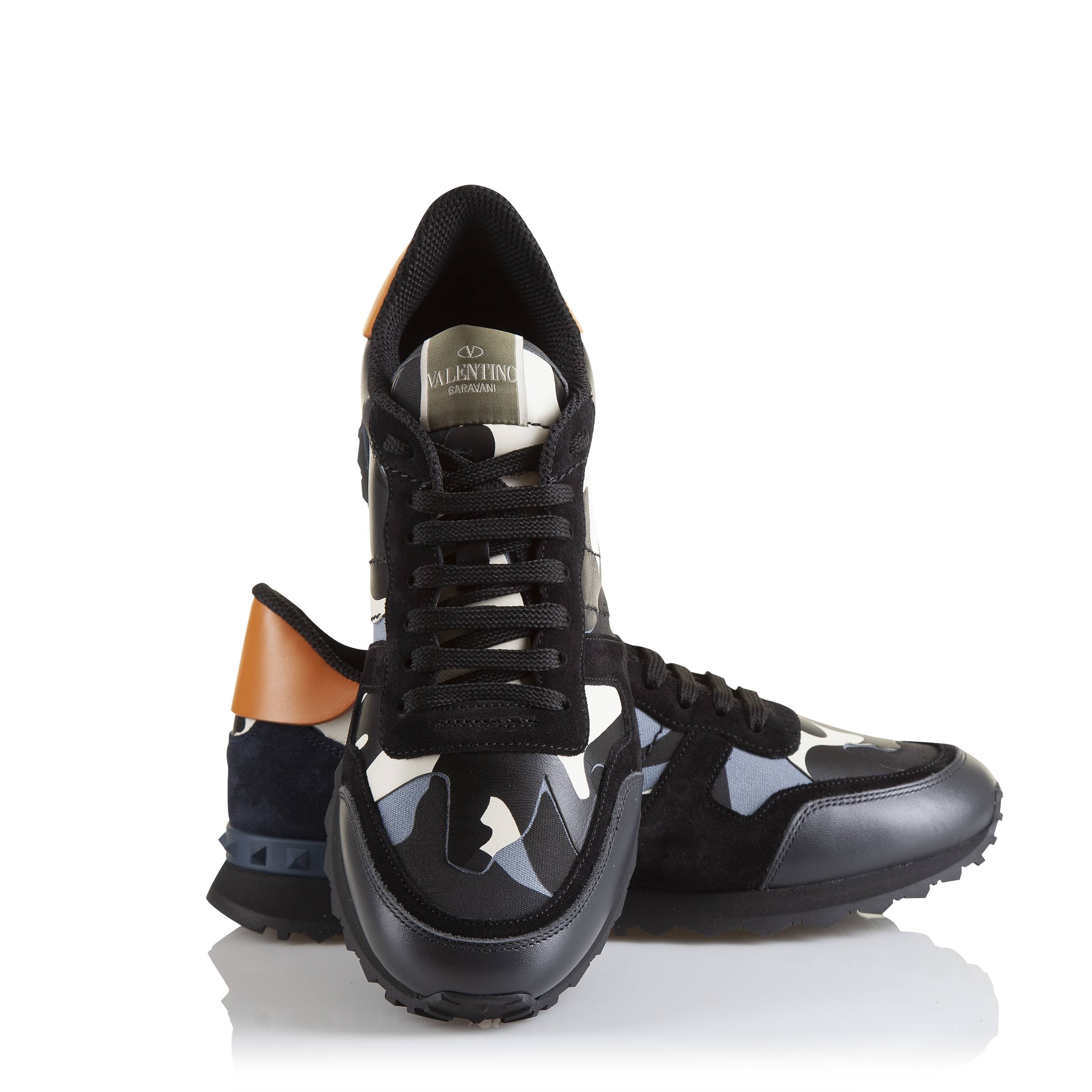Valentino Garavani Rockrunner Camouflage Sneaker-11