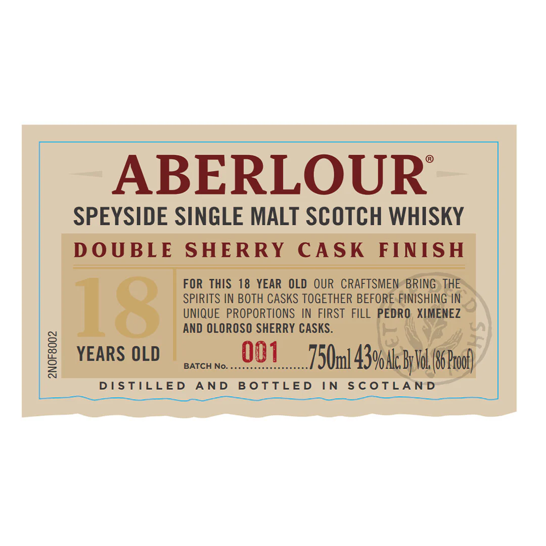 Aberlour 18 Year Old Double Sherry Cask Finish - Nestor Liquor
