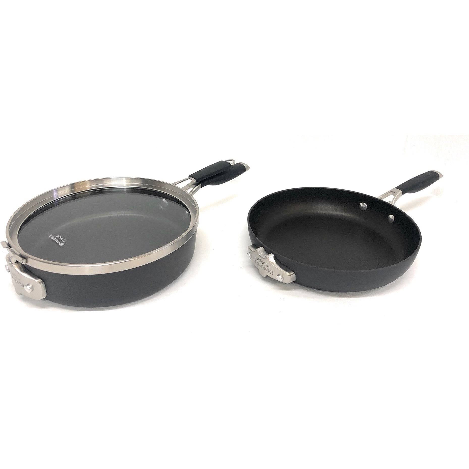 Calphalon Select Space Saving Hard Anodized 3 Piece Cookware Set