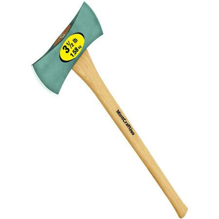 Vulcan 34477 Double Bit Axe with Hickory Handle 3 1/2 Pound, Size: 36 in