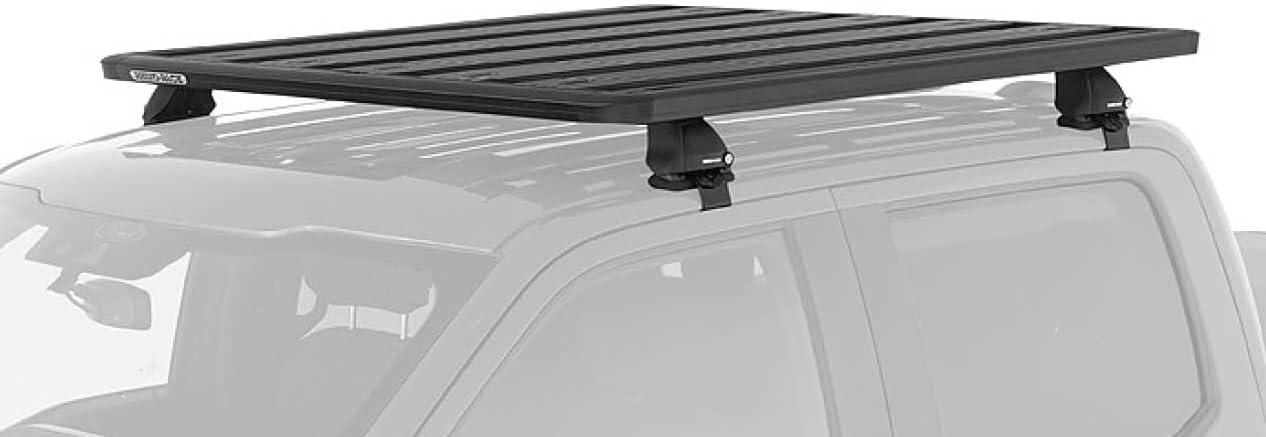 Rhino Rack Complete Pioneer Roof Rack Kit Compatible with Toyota Tundra Crewmax 2022+, High Strength Alumimum, Easy Bolt on Clamp Mounting