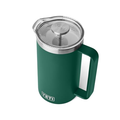 YETI Rambler French Press Coffee Maker, with GroundsControl Filter