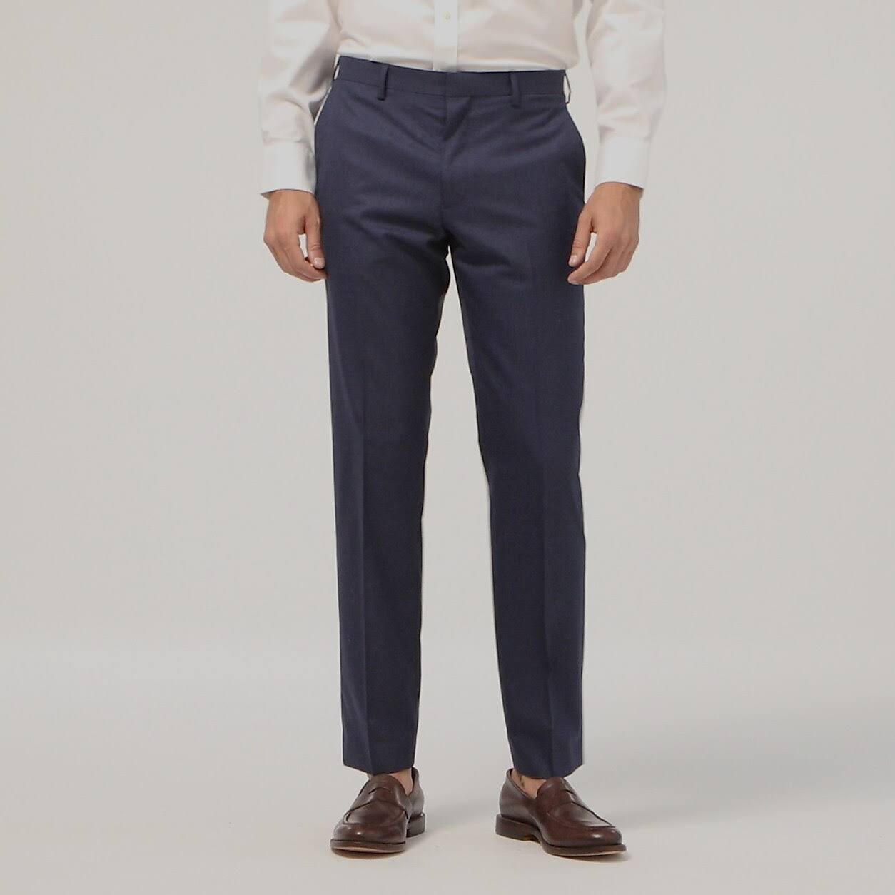 J.Crew Mens Ludlow Slim-Fit Suit Pant in Italian Wool (Size 32x32)