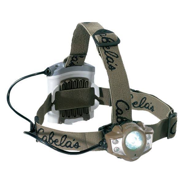 Cabela&s Alaskan Guide XP Green Headlamp by Princeton Tec 80071047