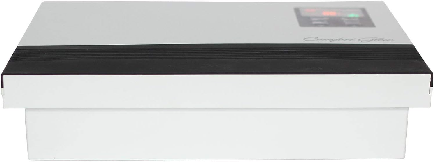 Comfort Glow QWH2100 Infrared Quartz Wall Mount Comfort Furnace, White Black