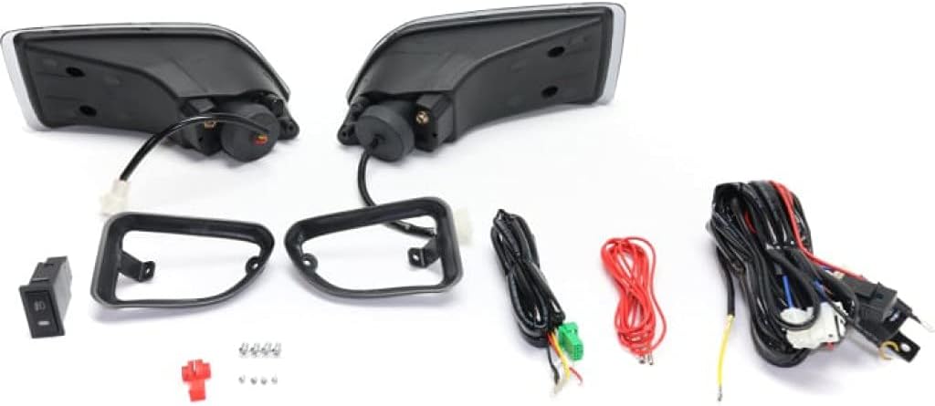 For Scion TC Performance Fog Light Assembly 2005 06 07 08 09 2010 Pair | Halogen | Smoke Lens