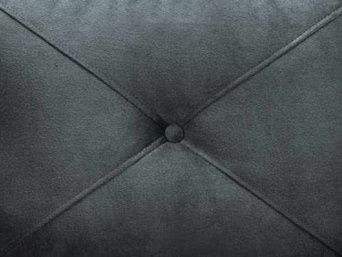 Lifestyle Solutions Harrington Loveseat, Black