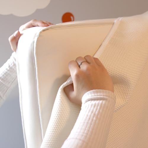 Naturepedic Organic Baby Crib Mattress - Lightweight Infant & Toddler Mattress - Waterproof Baby Bed Mattress for Crib