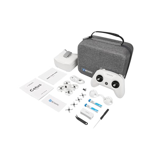 BETAFPV Cetus FPV RTF Drone Kit for Brushed Racing Drone, with LiteRadio 2 SE Transmitter VR02 FPV Goggles