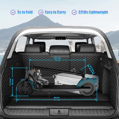 Electric Scooter Adults, Foldable 8.5" Tires E Scooter for Adults, 19 Mph, 350W Motor Fast Cooter