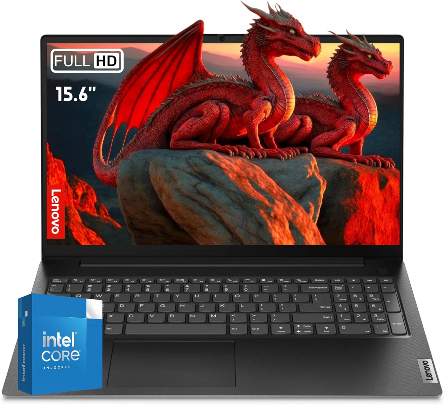 Lenovo Newest 15.6"" Laptop,16GB RAM, 1TB SSD Storage, 15.6"" FHD (1920 x 1080) Display, Ethernet Port, HDMI, USB-C, WiFi & Bluetooth