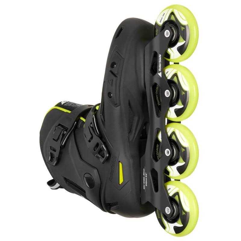 Rollerblade Lightning Black/Lime Inline Skates - Sports Supplies Online Store