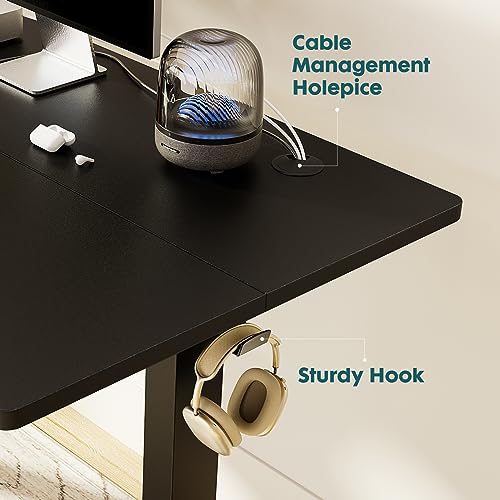 Standing Desk, Adjustable Height Electric Sit Stand Up Down Computer Table