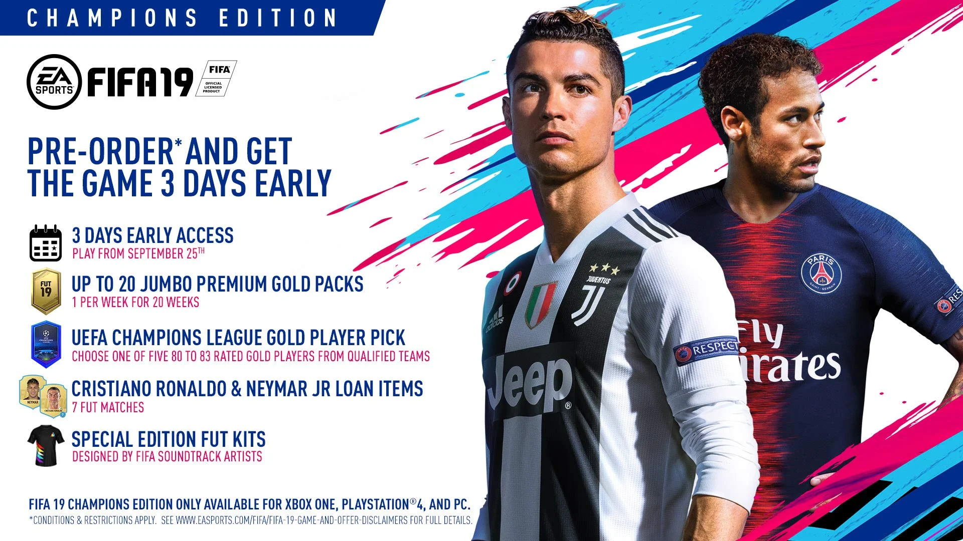 FIFA 19 Champions Edition - Nintendo Switch