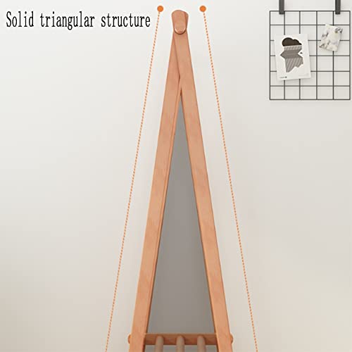 Solid Wood Folding Hanging Garment Racks, Heavy Duty Clothing Rack Portable Wardrobe Closet Organizer, Room Indoor Coat Closet