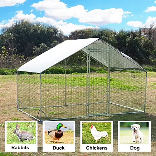 Large Metal Chicken Coop