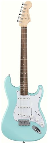 Fender Squier Stratocaster - Torino Red Bundle with Amplifier, Gig Bag, Strap, Instrument Cable, Picks, and Austin Bazaar Instructional DVD