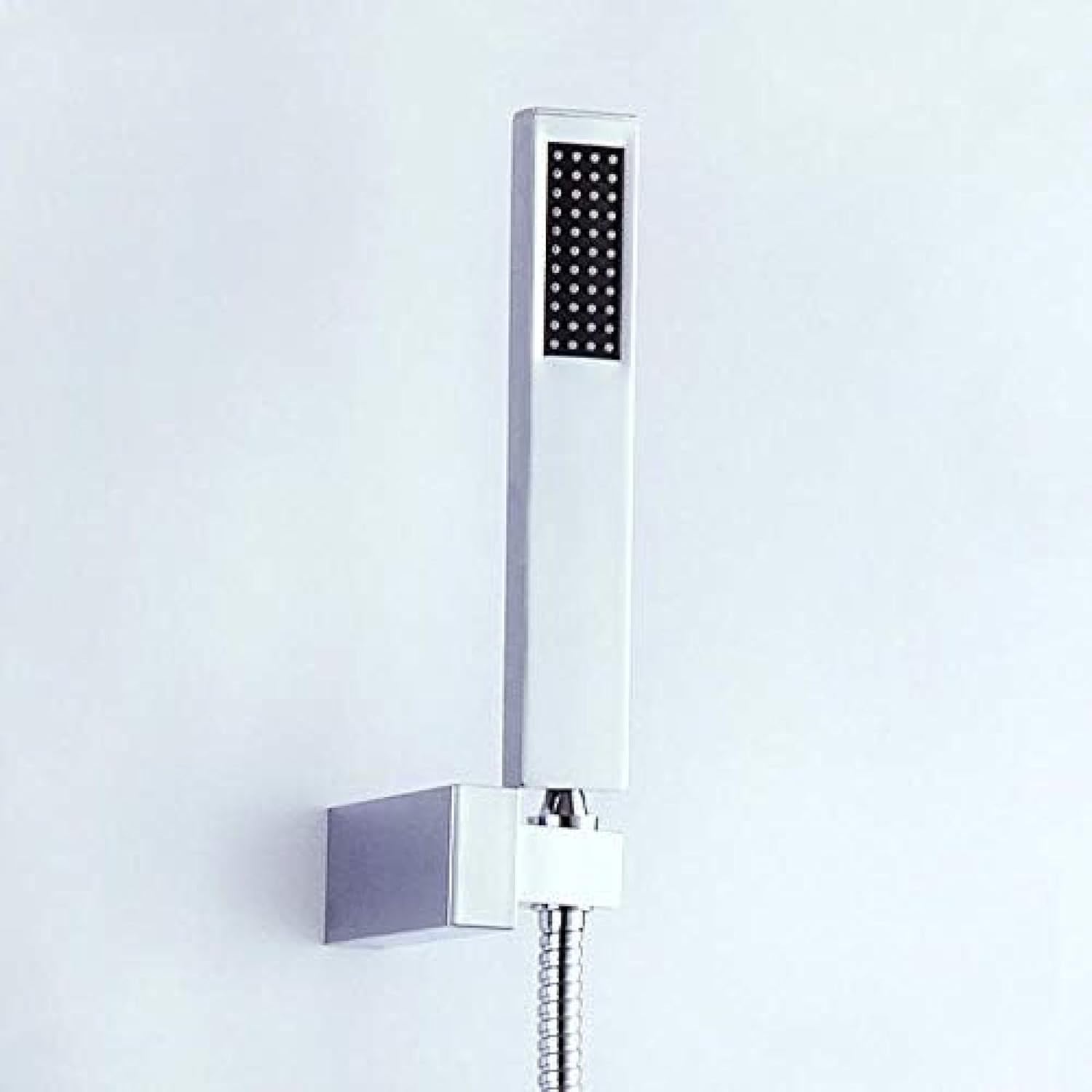 Shower System, LED Luxury Shower Set Waterfall Rainfall Shower Head Shower Faucet Bathroom Faucets Thermostatic 4 Ways Mixer Tap Wall Mount