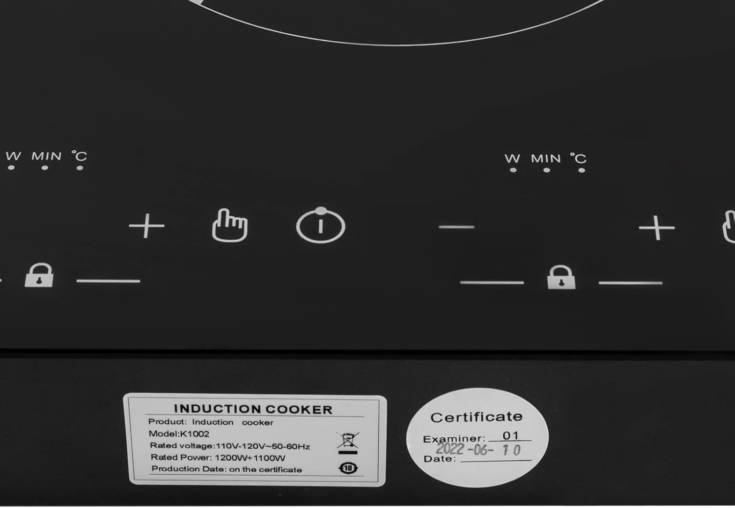 4000W Portable Induction Cooktop 2 Burner