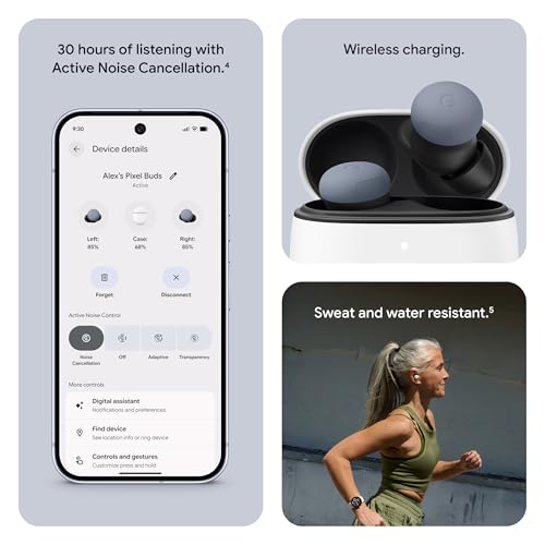Google Pixel Buds Pro 2 - Wireless Earbuds with Active Noise Cancellation &ndash; Bluetooth Headphones - Peony