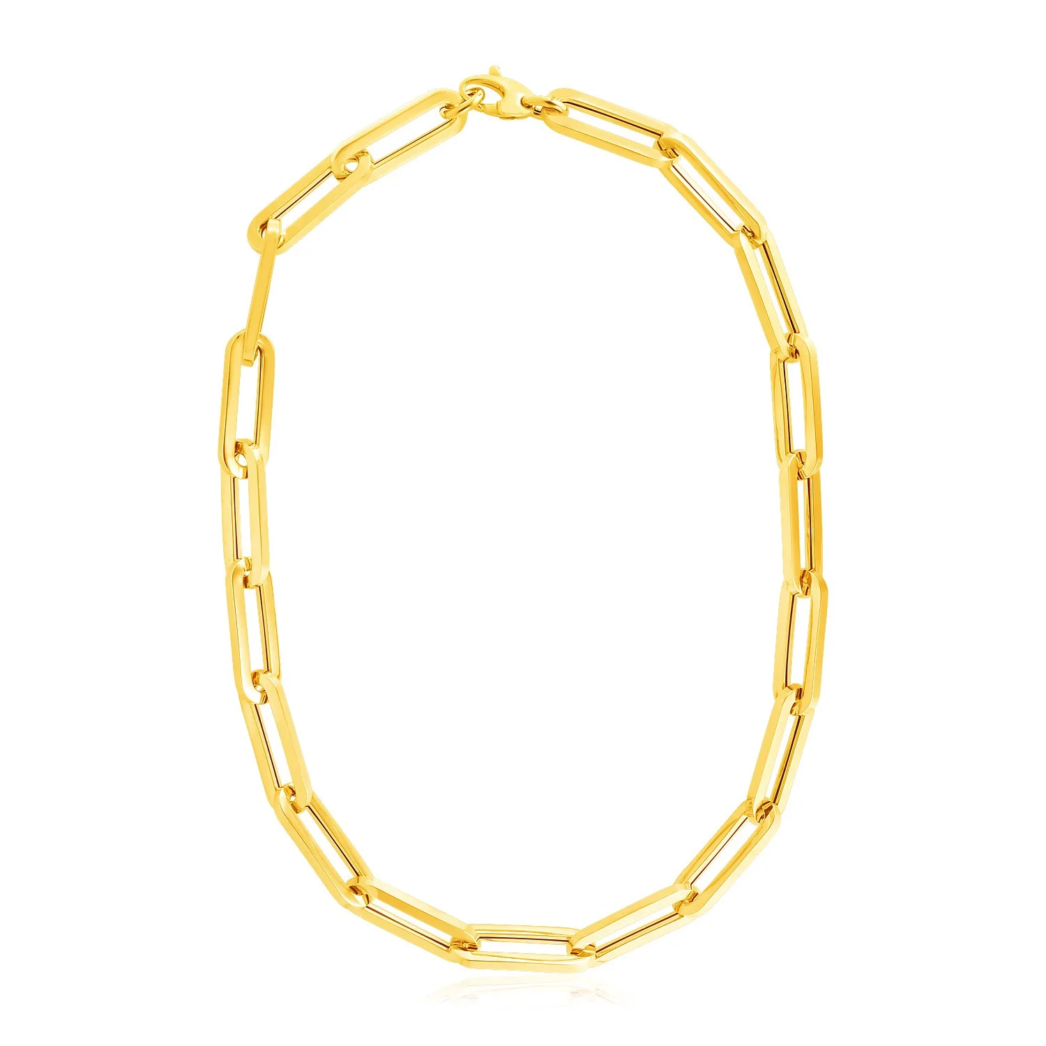 ARAIYA JEWELRY 14K Yellow Gold Fancy Necklace 18'' for Women