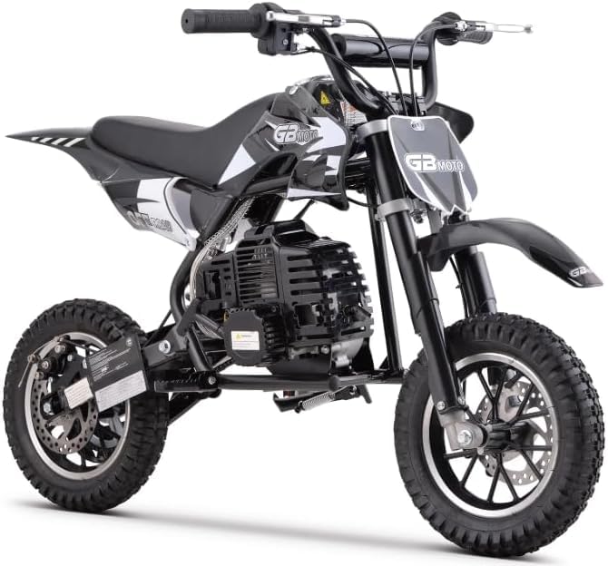 Superrio 49CC 2-Stroke Gas Power Mini Dirt Bike Dirt Off Road Motorcycle (Red)