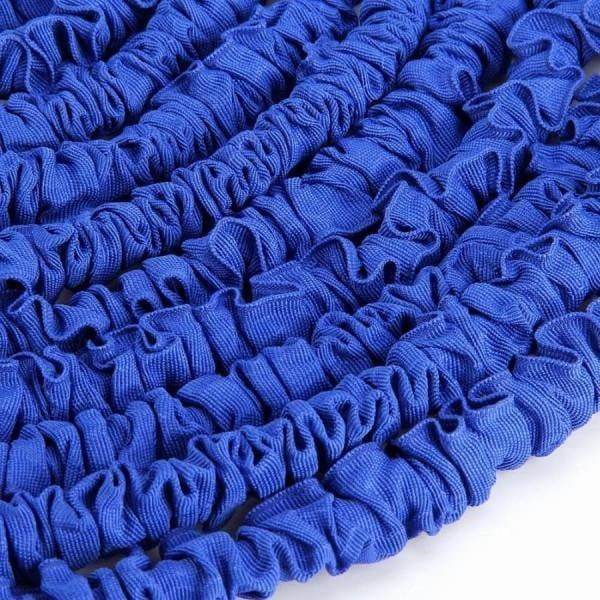 Expandable Flexible Deluxe Garden Water Hose w/ Spray Nozzle in Blue (50ft) - CycloneSound - Curated Treasures Market