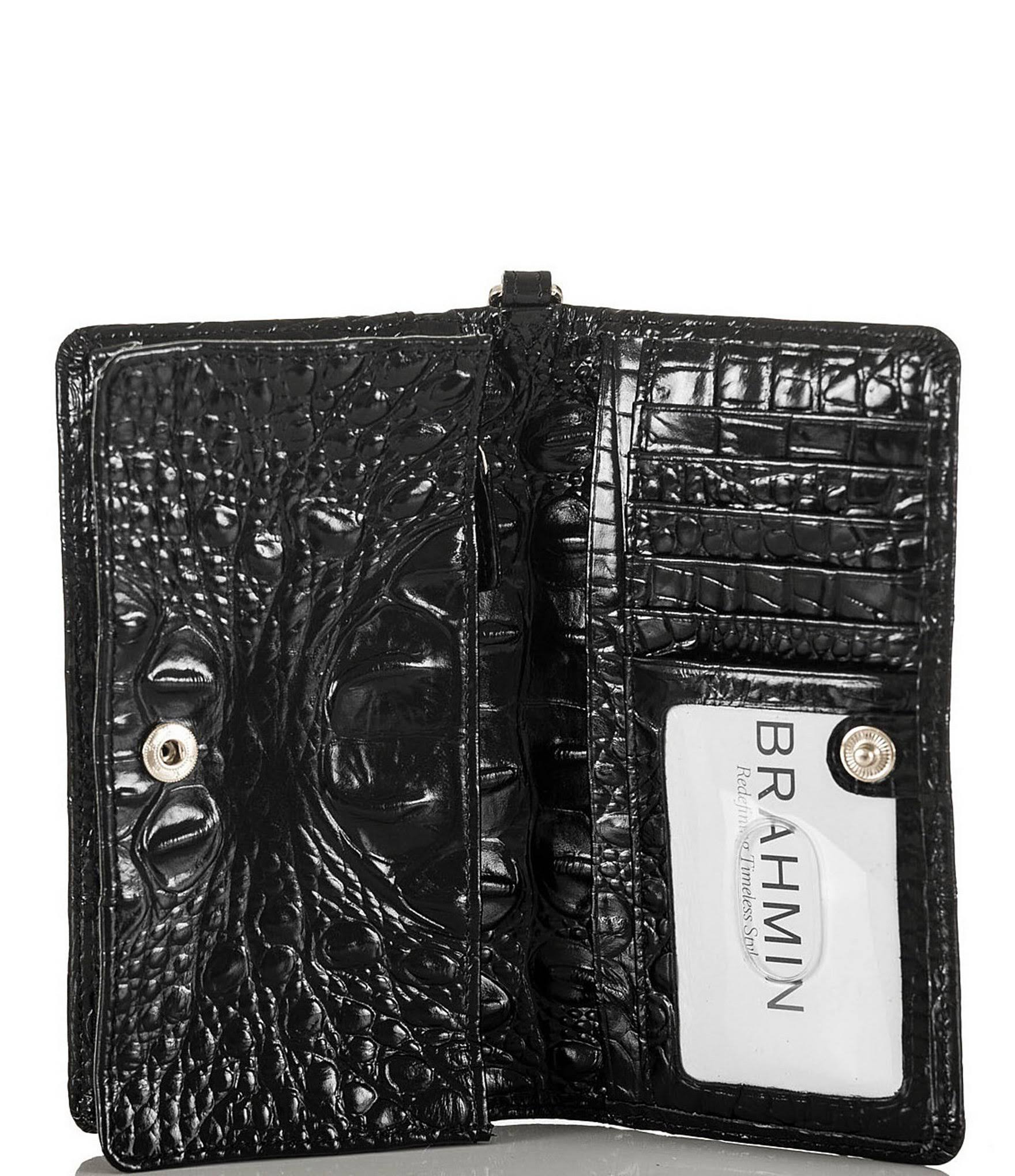 Brahmin Pecan Melbourne Collection Debra Wristlet