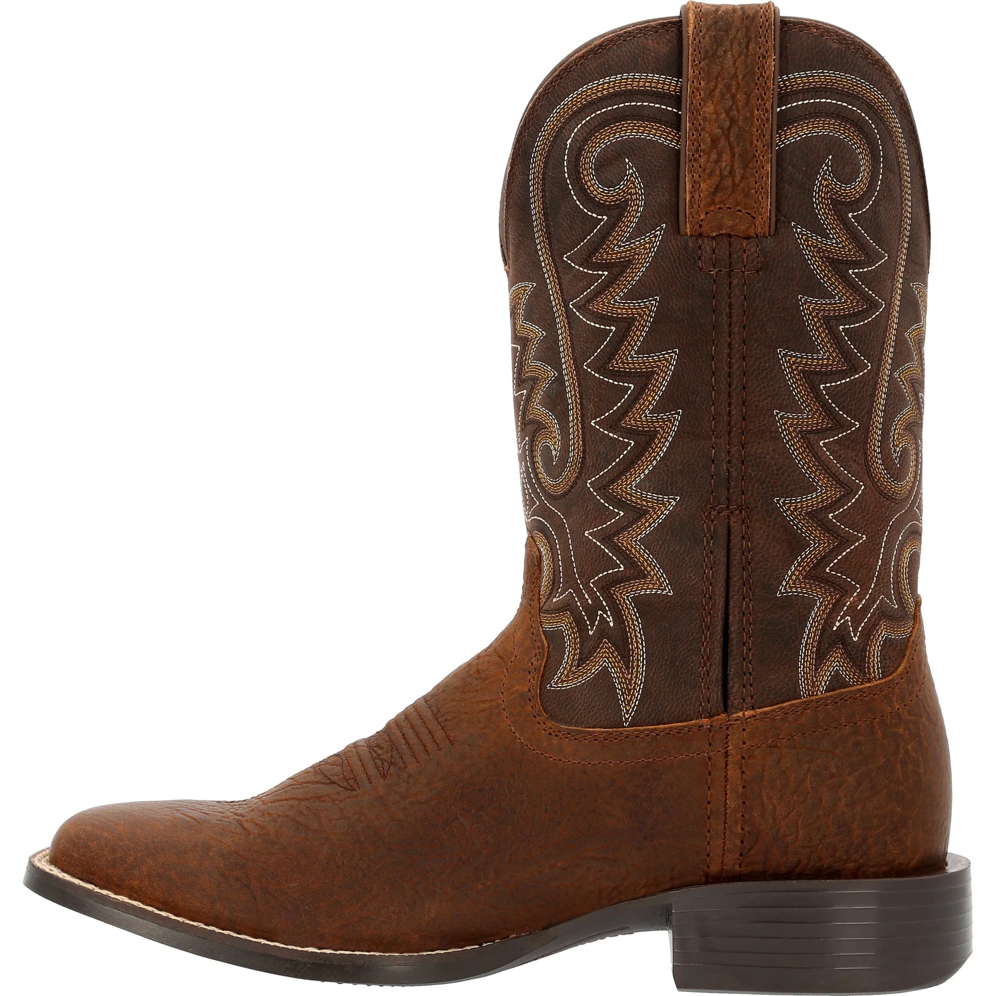 Durango Men's Westward Western Performance Boot Broad Square Toe Dark Brown 13 EE  US - Curated Treasures Market