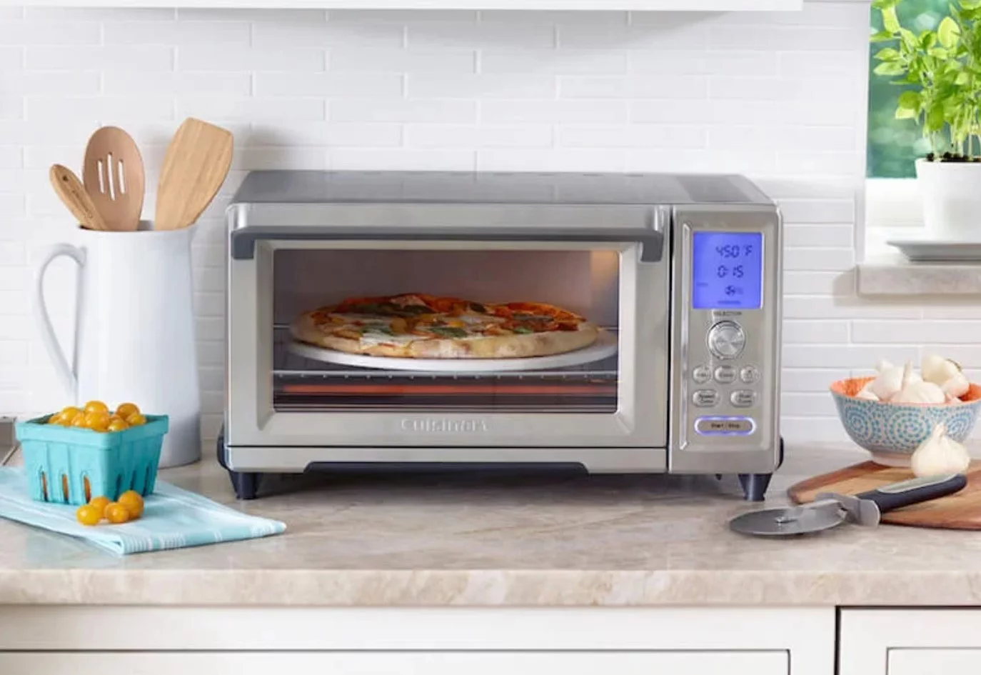 Restored Cuisinart TOB-260NFR Chef's Convection Toaster Oven - Certified Refurbished