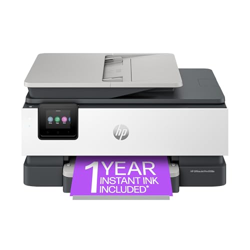 HP OfficeJet Pro 8139e Wireless All-in-One Color Inkjet Printer, Print, scan, Copy, fax, ADF, Duplex Printing Best-for-Home Office