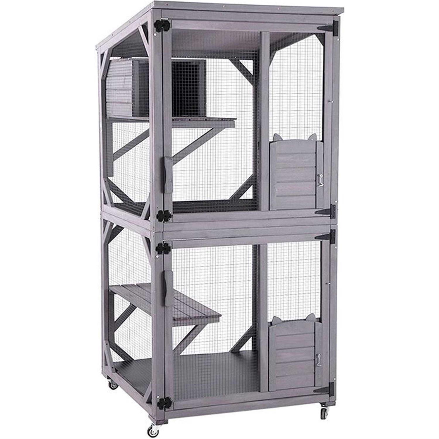 Aivituvin Cat House Outdoor Cat Catio AIR22 - Pet Supplies online store