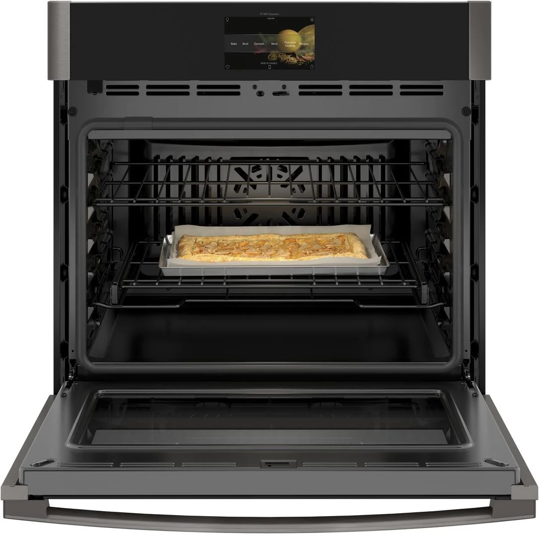 GE APPLIANCES PTS7000BNTS  SINGLE WALL ELECTRIC OVEN Black Slate