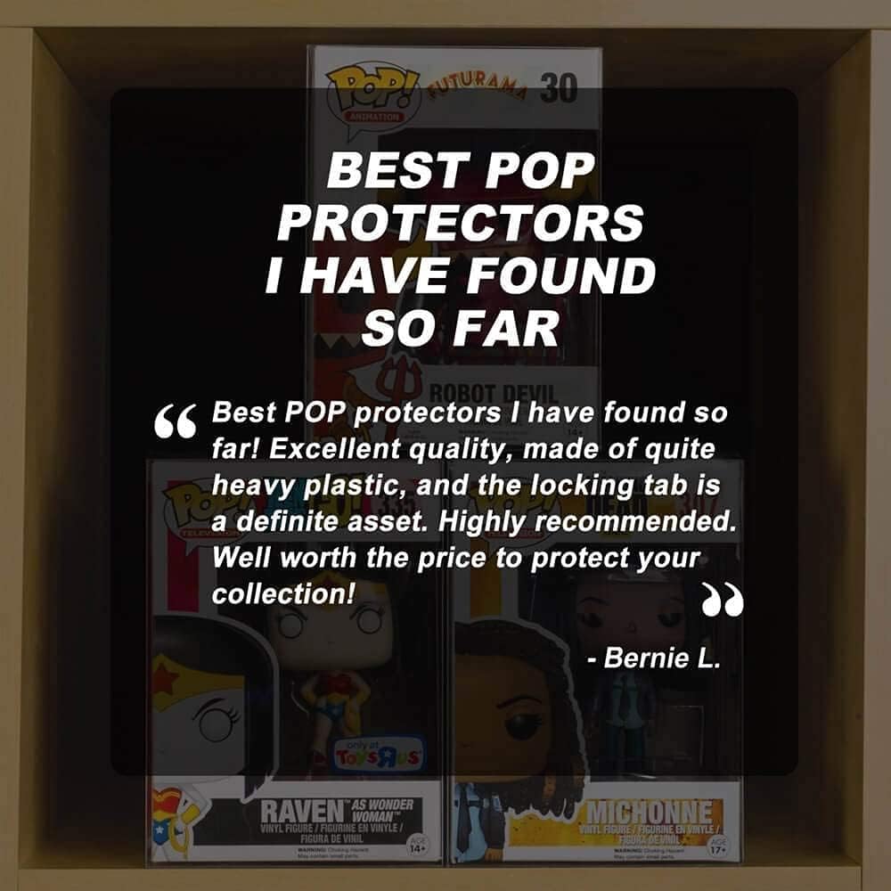 Display Case Protector for 4 Inch Funko Pop (Pack of 80)