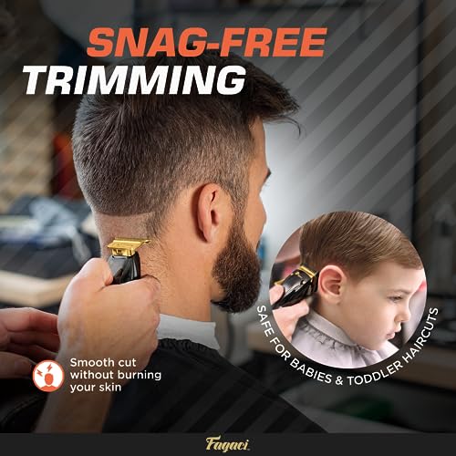 Fagaci Professional Hair Clippers for Men Set Turbo Power with Precise Cutting, Barber Clippers for Hair Cutting