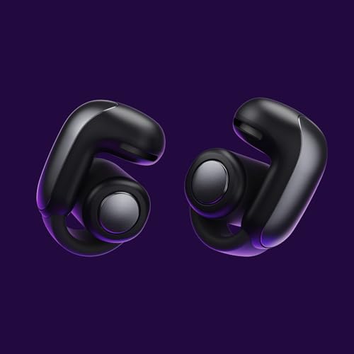 Bose Ultra Open Bluetooth Earbuds, True Wireless Earbuds with OpenAudio for Awareness, Clip On Design for Comfort, Immersive Audio