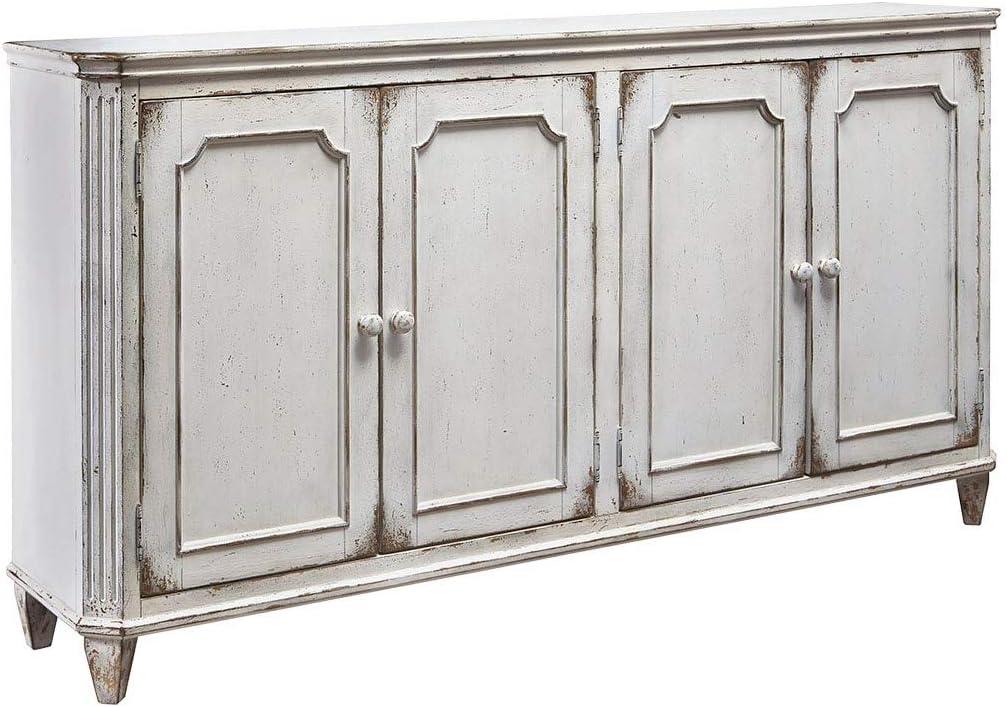 Signature Design by Ashley T505-662 Accent Cabinet with Doors, 4, Dark Gray