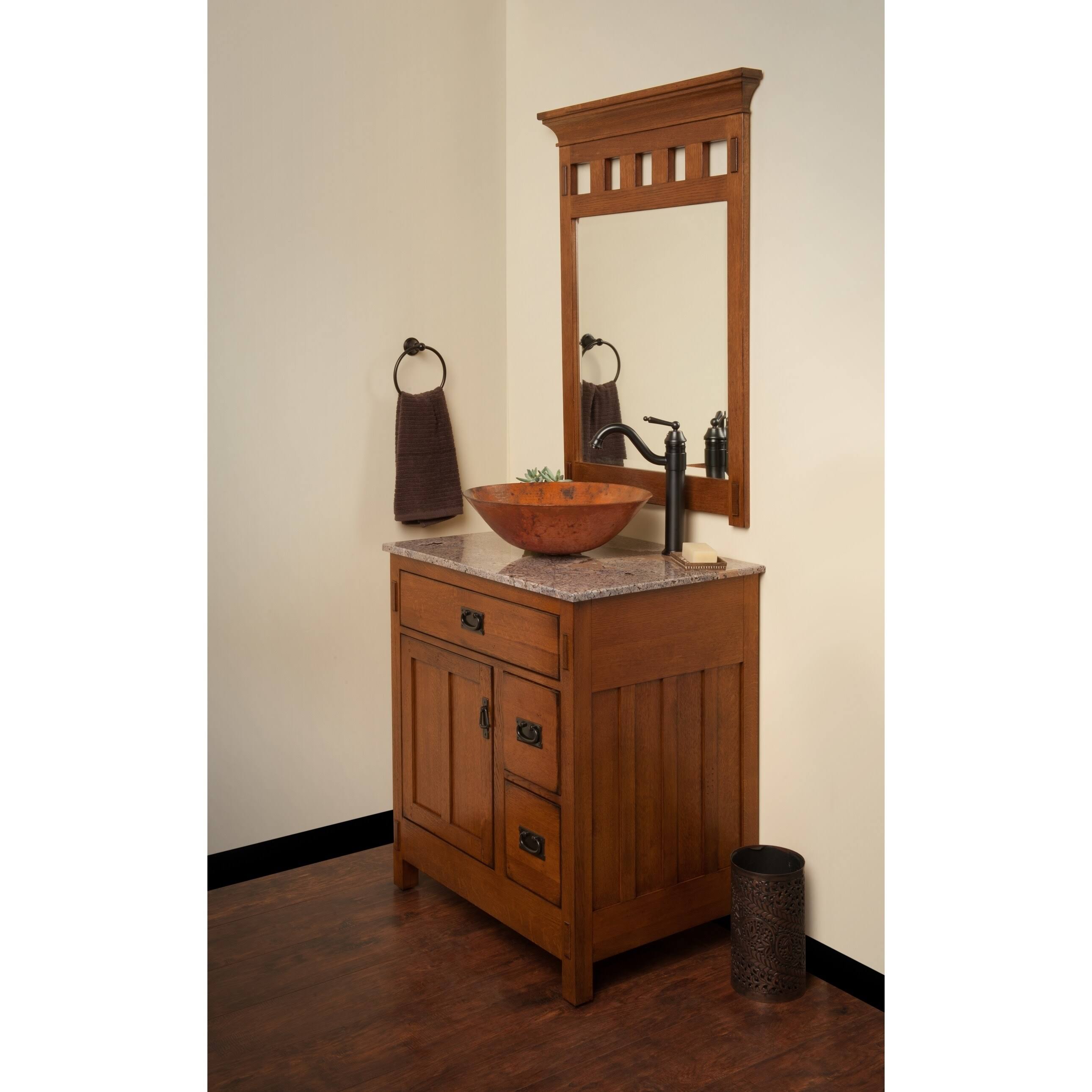 Novatto Catalonia Copper Vessel Sink, Natural