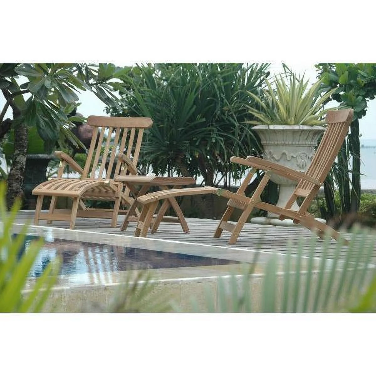 Anderson Teak  Royal Steamer Armchair - Pack of 2