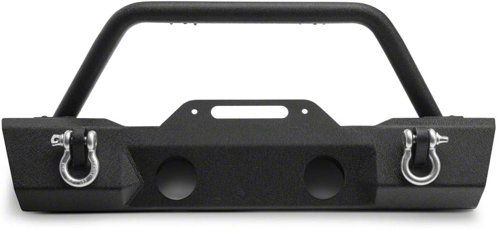 Zotoyi Redrock Attack Stubby Winch Front Bumper Compatible with 18-22 Jeep Wrangler JL