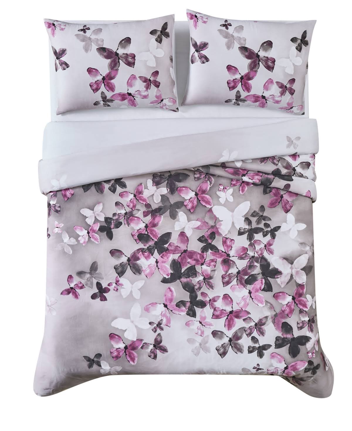 Vince Camuto Lissara 3 Piece Comforter Set, King - Multi