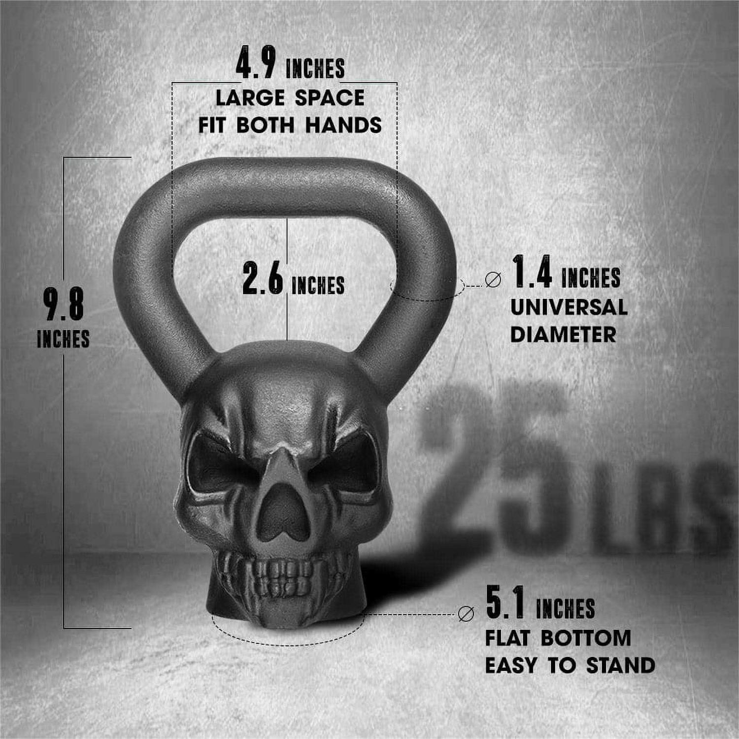 Yes4all Halloween Edition Skull Kettlebell - Sports Supplies Online Store